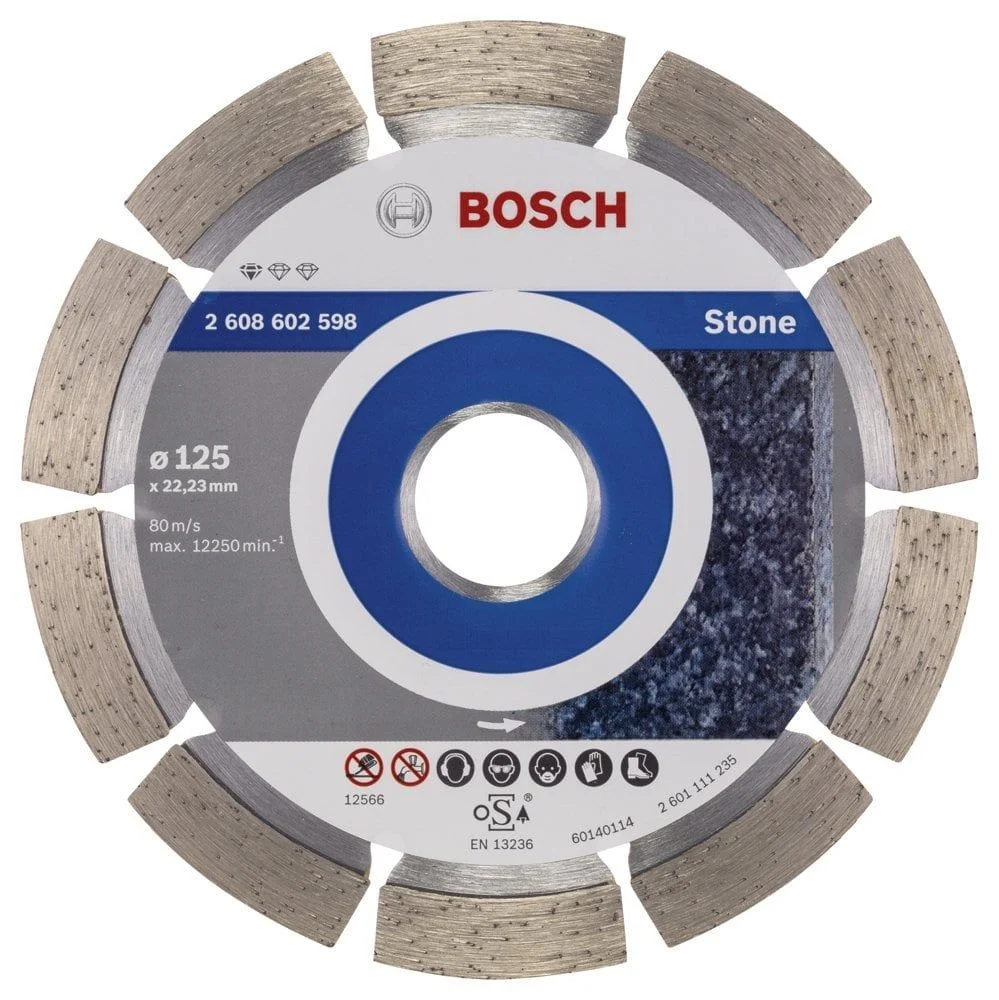 Bosch – Standard Seri Taş İçin Elmas Kesme Diski 125 mm