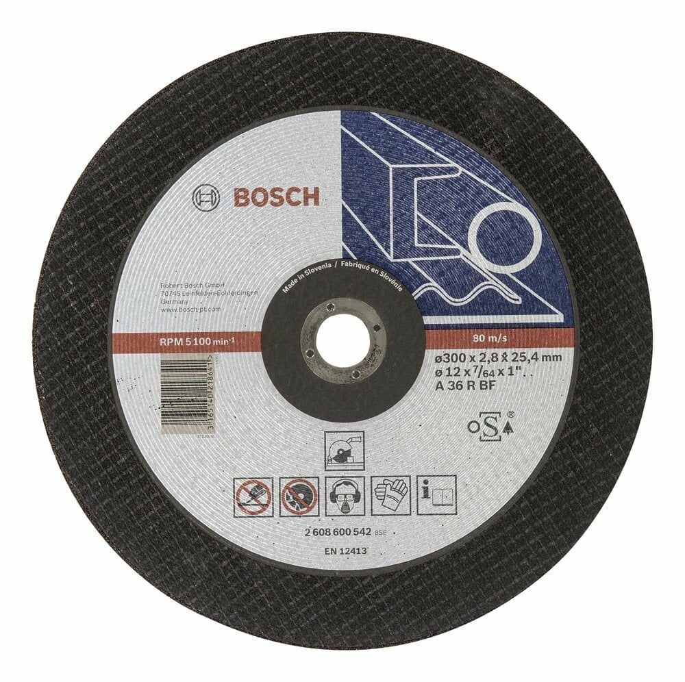 Bosch – 300*25,40*2,8 mm Expert Serisi Düz Metal Kesme Diski (Taş)