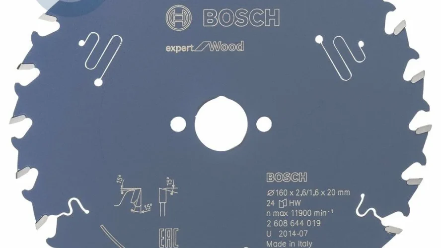 Bosch – Expert Serisi Ahşap için Daire Testere Bıçağı 160*20 mm 24 Diş