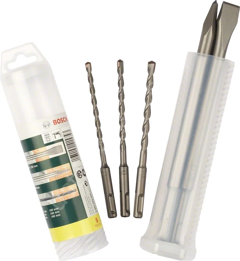 Bosch – SDS-Plus Kırıcı Delici ve Keski Seti 5 Parça 2607019456