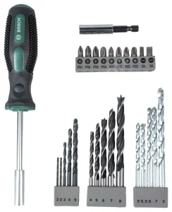 Bosch - 27 Parça Tornavidalı Vidalama ve Matkap Ucu Seti 2607017201