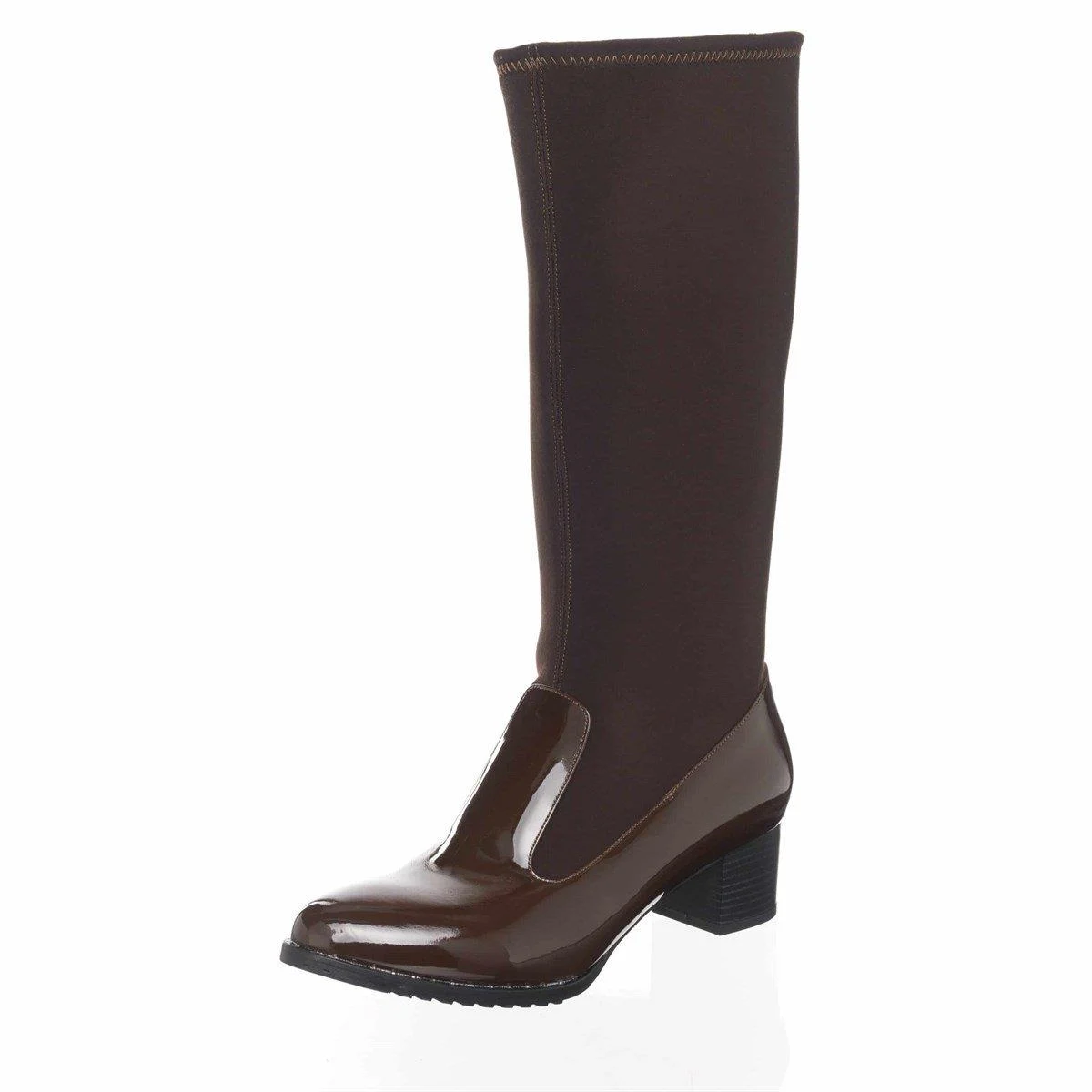 Büyük Numara Kadın ÇİZME K163 Kahve