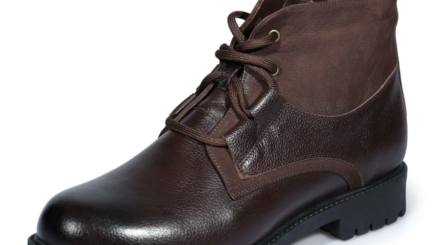 45 – 46 – 47 – 48 -49 – 50 YNS2002 Kahve Büyük Numara Dana Derisi Rahat Geniş Kalıp Erkek Bot