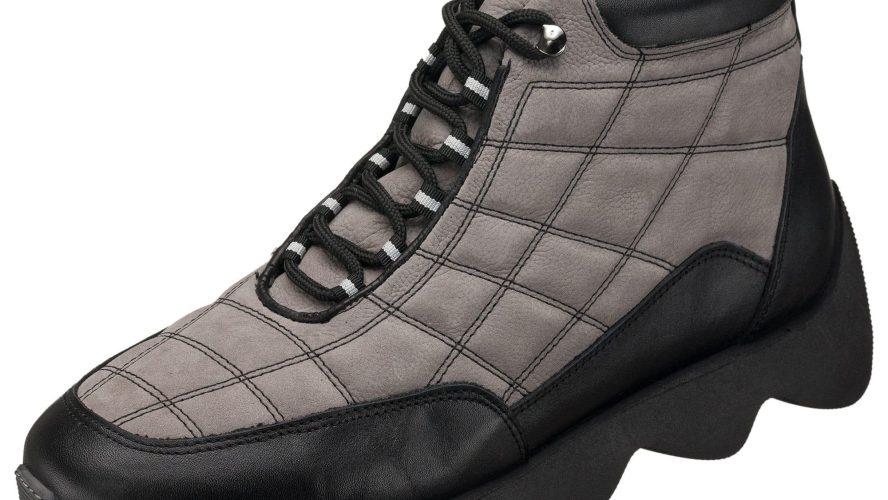 Büyük Numara Erkek Deri Bot – 24 KASIM Gri