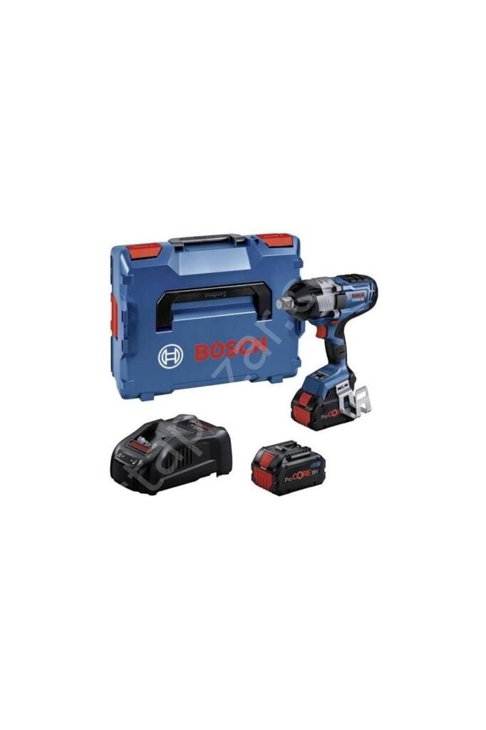 06019M1002 Bosch Professional GDS 18V-1600 HC Çift Akülü 8 Ah Somun Sıkma Makinesi