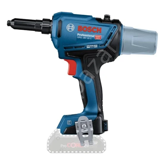 Bosch Professional GRG 18V-16 C (2×4,0 Ah,L-BOXX) Akülü Perçin Tabancası 06019K5001