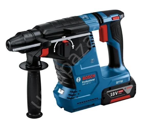 Bosch Professional GBH 187-Li Çift Akülü 5 Ah Kırıcı-Delici 0611923021